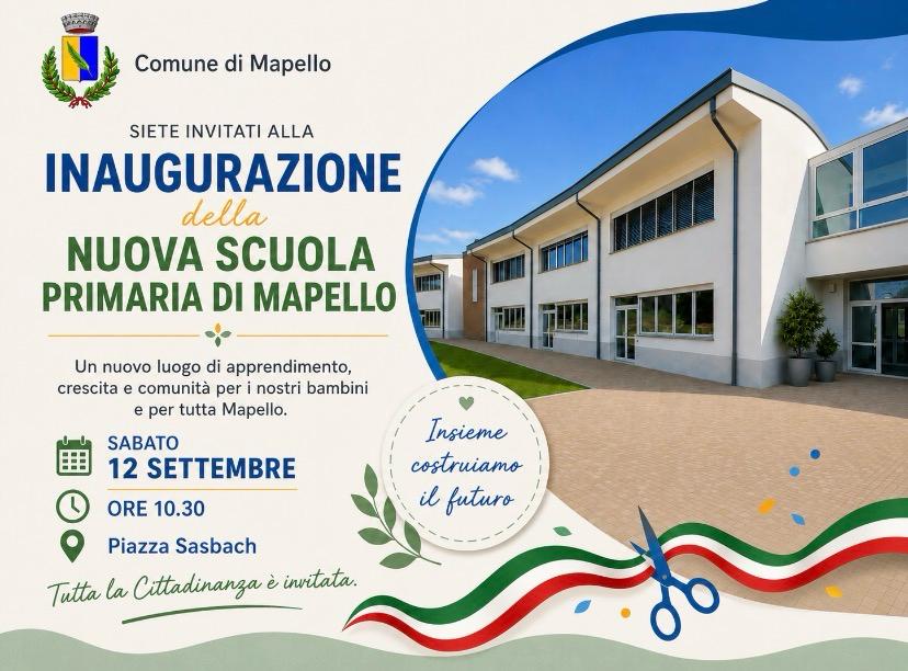 Inaugurazione Scuola primaria Mapello